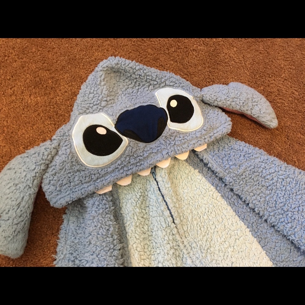 Disney Stitch Adult Kigurumi Sherpa Union Suit